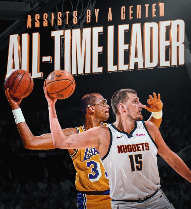 开云体育-最会传球的巨人！约基奇超天勾加冕中锋历史助攻王