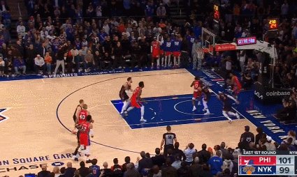 开云官网-76人遭遇黑色14秒准备上诉！恩比德：裁判让我们输