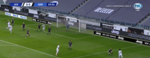 【意甲】C罗中柱库卢莫拉塔破门 尤文3比1热那亚