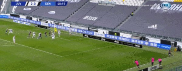 【意甲】C罗中柱库卢莫拉塔破门 尤文3比1热那亚